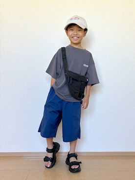 MiCAさん（キッズ・119cm）の夏コーディネート