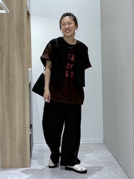 「GLOBAL WORK（グローバルワーク）のアイテム（シューズ）」を使った、MiCAさん（レディース・154cm）の春コーディネート