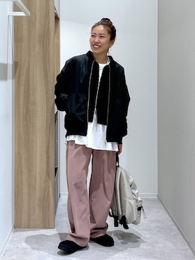 「アイテム（その他シューズ）」を使った、MiCAさん（レディース・154cm・30代）の冬コーディネート