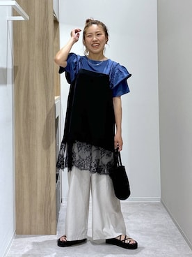 MiCAさん(レディース・154cm)の春コーディネート