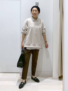 MiCAさん（レディース・154cm）の秋コーディネート