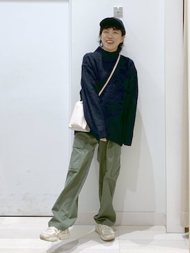 MiCAさん(レディース・154cm)の冬コーディネート