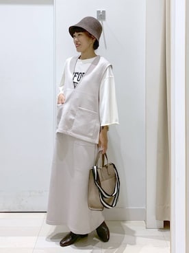 MiCAさん（レディース・154cm）の秋コーディネート