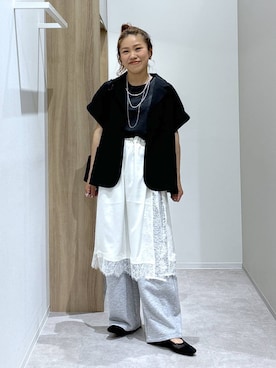 MiCAさん（レディース・154cm）の春コーディネート