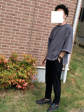 「epnok」｜「アイテム（腕時計）」を使った、きむともさん（メンズ・169cm）の夏コーディネート