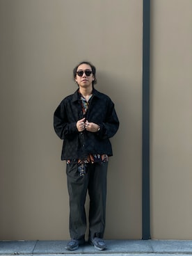 「AKILA（アキラ）のアイテム」を使った、heverchunさん（メンズ・175cm）の秋コーディネート