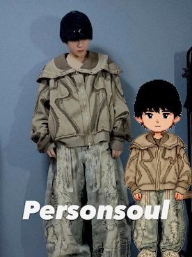 メルさんさん（メンズ・174cm）の秋コーディネート