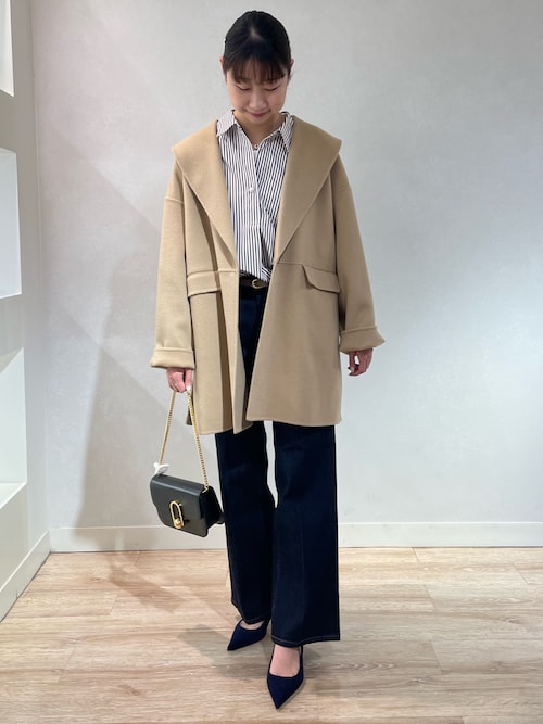 タグ付き　訳あり　リバーショールコート 36 24AW【ノーリーズ 】 タグ付き訳ありリバーショールコート 36 24AW【ノーリーズ 】