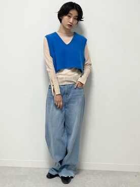 七瀬 莉海さん(レディース・164cm)の秋コーディネート