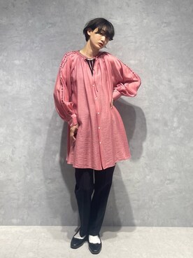 七瀬　莉海さん（レディース・164cm）の春コーディネート