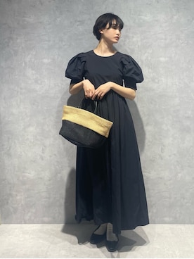 「NANO universe（ナノユニバース）のアイテム」を使った、七瀬　莉海さん（骨格ウェーブ・レディース・164cm）の春コーディネート