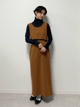 七瀬 莉海さん(レディース・164cm)の秋コーディネート