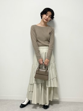 七瀬 莉海さん(レディース・164cm)の秋コーディネート