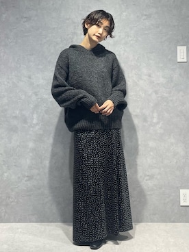 「TRICOTS JEAN MARC（トリコットジーンマルク）のアイテム」を使った、七瀬　莉海さん（レディース・164cm）の秋コーディネート