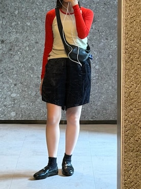 「AURALEE（オーラリー）のアイテム」を使った、mspyさん（レディース・152cm）の秋コーディネート