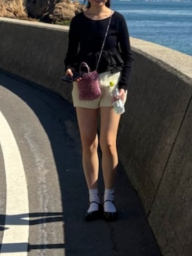 「CLANE（クラネ）のアイテム」を使った、mspyさん（レディース・152cm）の春コーディネート