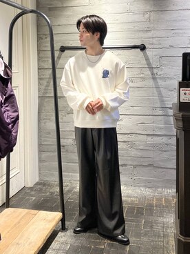 「アイテム（スウェット）」を使った、ryota_hareさん（メンズ・171cm・20代）の秋コーディネート