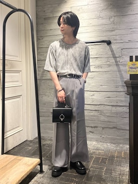 「HARE（ハレ）のアイテム（ブレスレット）」を使った、ryota_hareさん（メンズ・171cm）の春コーディネート