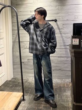 「アイテム（スウェット）」を使った、ryota_hareさん（メンズ・171cm・20代）の秋コーディネート