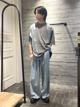 「HARE（ハレ）のアイテム（ブレスレット）」を使った、ryota_hareさん（メンズ・171cm）の春コーディネート