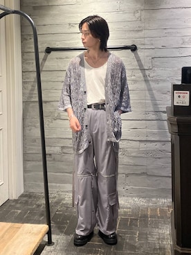 「アイテム（バングル/リストバンド）」を使った、ryota_hareさん（メンズ・171cm）の夏コーディネート