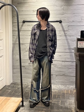 「HARE（ハレ）のアイテム（ブレスレット）」を使った、ryota_hareさん（メンズ・171cm）の夏コーディネート