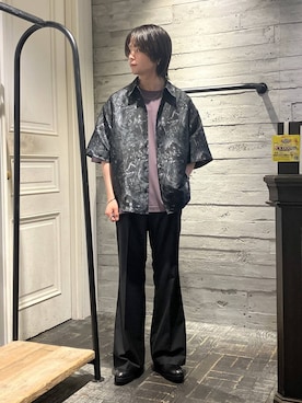 「HARE（ハレ）のアイテム（ブレスレット）」を使った、ryota_hareさん（メンズ・171cm）の夏コーディネート