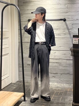 「アイテム（キャップ）」を使った、ryota_hareさん（メンズ・171cm・20代）の夏コーディネート