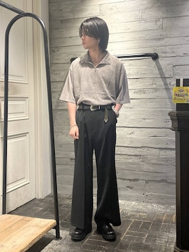 「HARE（ハレ）のアイテム（ブレスレット）」を使った、ryota_hareさん（メンズ・171cm）の春コーディネート