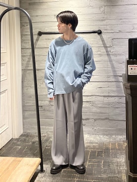 「HARE（ハレ）のアイテム（ブレスレット）」を使った、ryota_hareさん（メンズ・171cm）の夏コーディネート