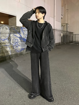 「HARE（ハレ）のアイテム（スウェットパンツ）」を使った、ryota_hareさん（メンズ・171cm）の夏コーディネート