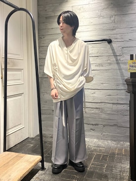 「HARE（ハレ）のアイテム（ブレスレット）」を使った、ryota_hareさん（メンズ・171cm）の春コーディネート