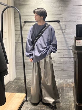 「アイテム（スウェット）」を使った、ryota_hareさん（メンズ・171cm・20代）の秋コーディネート