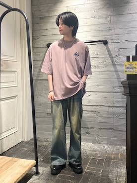 「HARE（ハレ）のアイテム（ブレスレット）」を使った、ryota_hareさん（メンズ・171cm）の春コーディネート