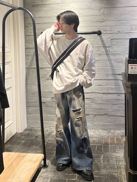 「アイテム（スウェット）」を使った、ryota_hareさん（メンズ・171cm・20代）の秋コーディネート
