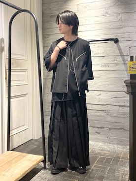 「HARE（ハレ）のアイテム（ベスト）」を使った、ryota_hareさん（メンズ・171cm）の春コーディネート