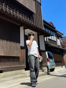 「Onitsuka Tiger（オニツカタイガー）のアイテム」を使った、TDIC officialさん（骨格ストレート・メンズ・160cm）の夏コーディネート