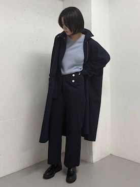 「アイテム（その他アウター）」を使った、AIRIさん（レディース・169cm）の春コーディネート