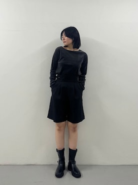 「ブルベ冬×秋カラーコーデ」｜AIRIさん（レディース・169cm）の秋コーディネート