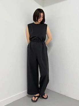 「EKAL（エカル）のアイテム（オールインワン・サロペット）」を使った、airimuさん（レディース・169cm）の春コーディネート