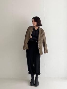 「URBAN RESEARCH（アーバンリサーチ）のアイテム（カーゴパンツ）」を使った、AIRIさん（レディース・169cm）の夏コーディネート