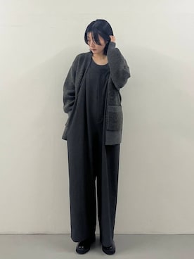 「ブルベ冬×秋カラーコーデ」｜AIRIさん（レディース・169cm）の秋コーディネート