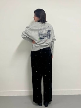 「ブルベ冬×秋カラーコーデ」｜AIRIさん（レディース・169cm）の秋コーディネート