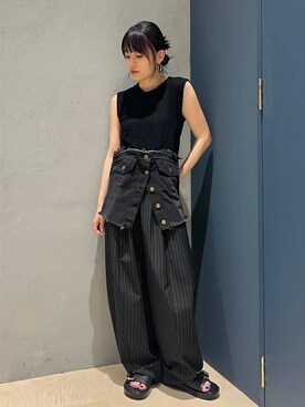 nnhk16さん（レディース・157cm）の夏コーディネート