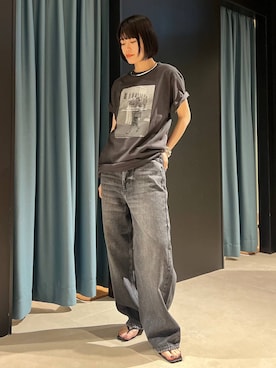 「GOOD ROCK SPEED（グッドロックスピード）のアイテム」を使った、nnhk16さん（レディース・157cm）の春コーディネート