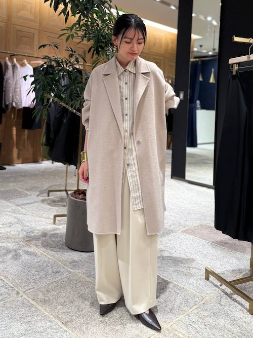 苺　0417 Curensology(カレンソロジー)｜ダブルクロスツータックパンツ