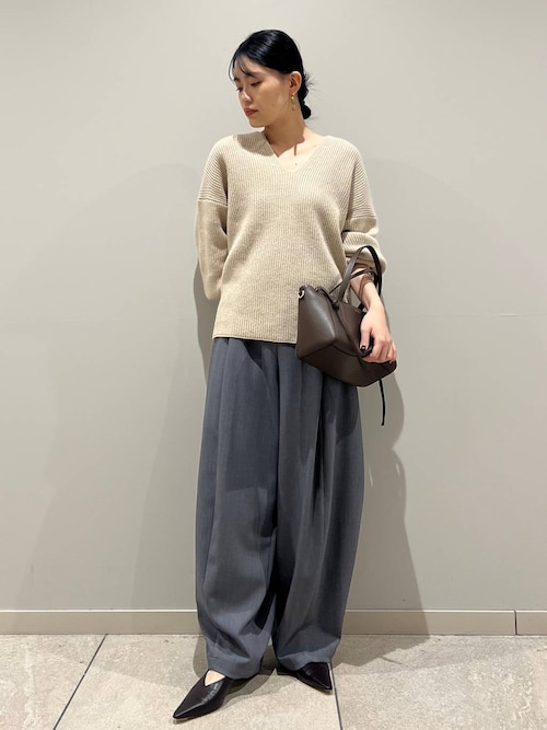 Curensology(カレンソロジー)/ダブルクロスドロストパンツ