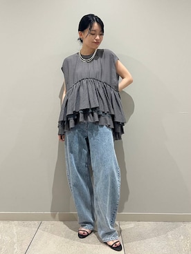 nnhk16さん（レディース・157cm）の夏コーディネート