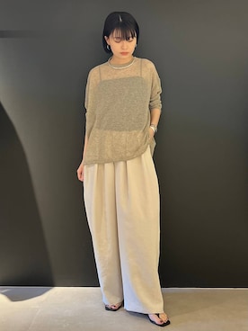 nnhk16さん(レディース・157cm)の春コーディネート