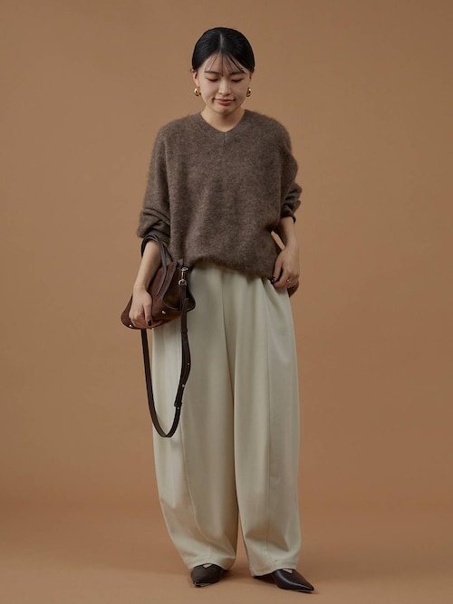 Curensology(カレンソロジー)/ダブルクロスドロストパンツ（その他